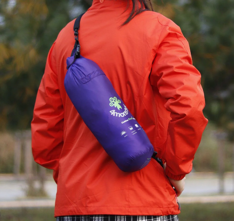 lightweight camping Packable Down Puffy Blanket