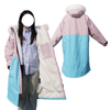 2025 New Design Adult Changing Robe Waterproof Wholesale Custom Sherpa Lined Changing Robe With Logo