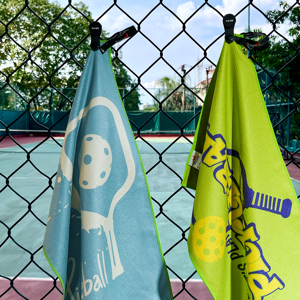 Waffle Weave Pickleball Tennis Custom Printing Golf Towel