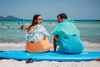 Custom Adult Beach Changing Poncho Quick Dry Microfiber Hooded Beach Towel With Logo