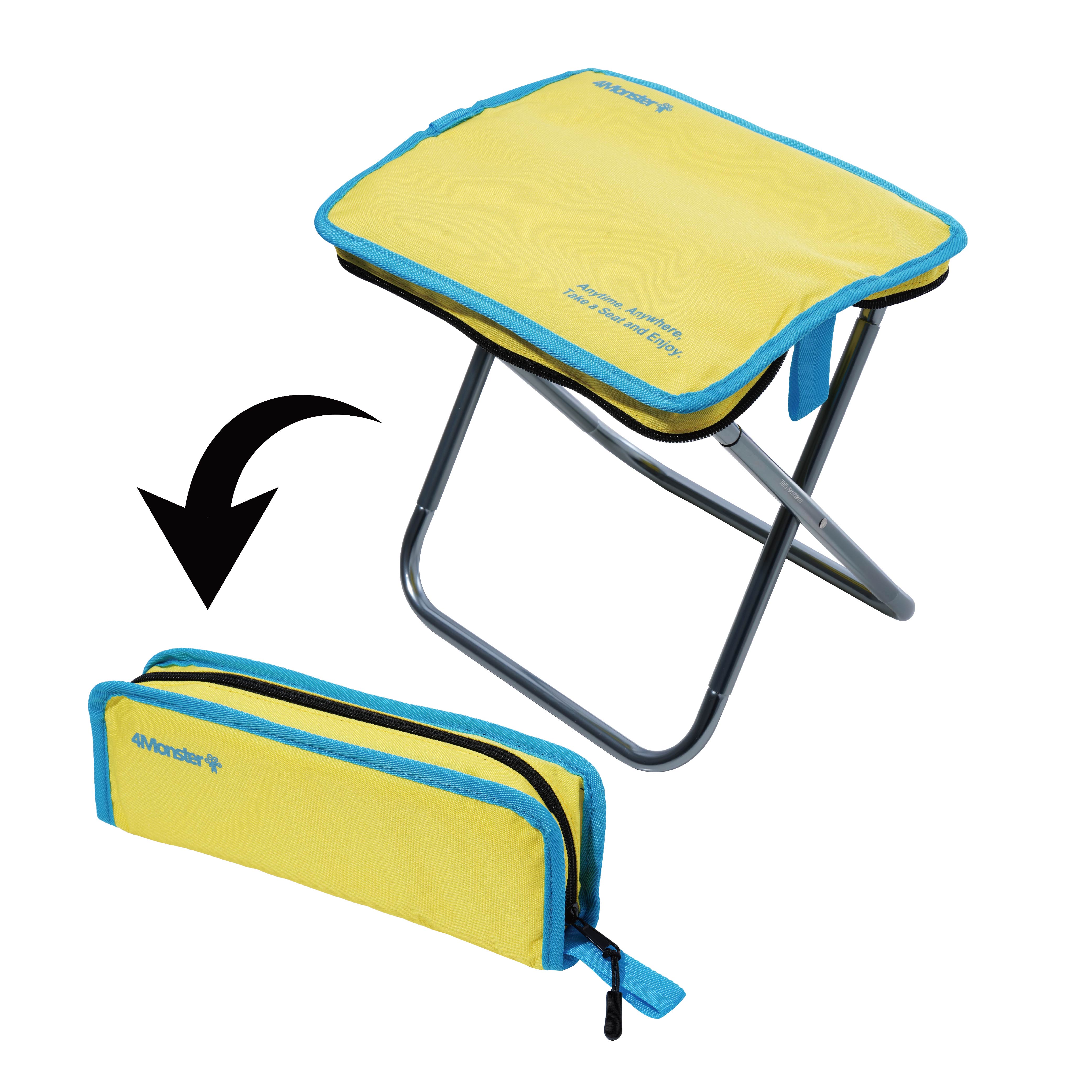 Wholesale Portable Foldable Train Outdoor Camping Stool Small Fishing Folding Mini Camping Chair