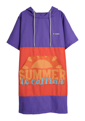 Custom Adult Beach Changing Poncho Fast Dry Microfiber Hooded Beach Towel With Logo