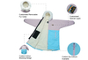 2025 New Design Adult Changing Robe Waterproof Wholesale Custom Sherpa Lined Changing Robe With Logo