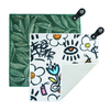 Low Price Wholesale Portable Fun Golf Towels Custom Quick Dry Golf Towel Magnet With Logo