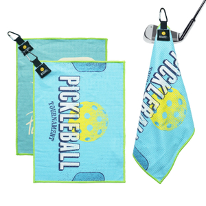 Free Design Funny Golf Towel Wholesale Luxury Magnetic Golf Towel With Hook