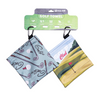 Custom Golf Ball Club Head Cleaner Cleaning Towel Golf Club Head Cleaner Square Golf Towel