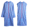 Custom Printed Zipped up Hooded Swimming Beach Changing Robe for Kids Adult