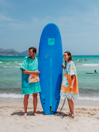 Custom Adult Beach Changing Poncho Fast Dry Microfiber Hooded Beach Towel With Logo