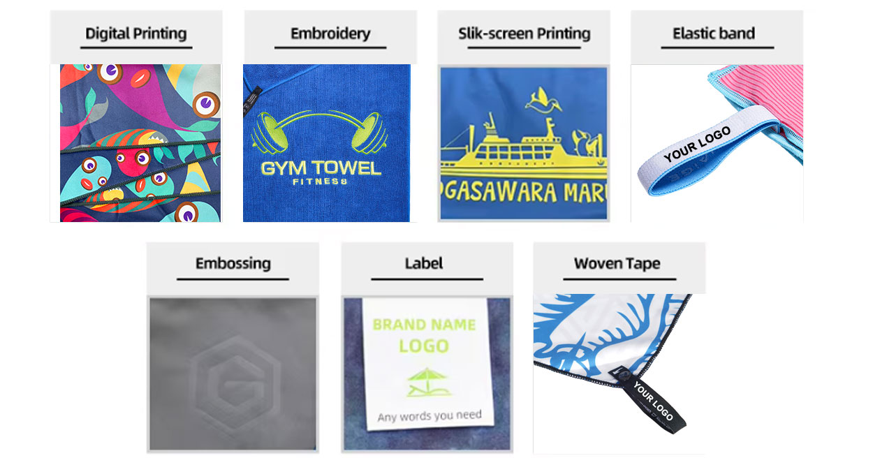 Free Design Quick Dry Microfiber Waffle Beach Towel Custom Sand Free Beach Towel With Logo