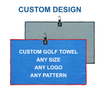 Free Design Funny Golf Towel Wholesale Luxury Magnetic Golf Towel With Hook