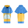 Custom Terry Hooded Beach Poncho Towel Surf Poncho Changing Robe for Adult