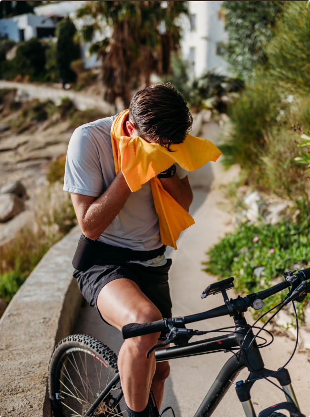 Custom Personalized Microfiber Sports Bicycle Towel