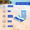 NEWEST WAVE COLORED BEACH TOWEL,TRAVEL TOWEL OEM FACTORY