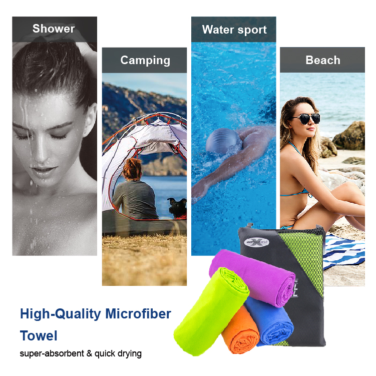Microfiber Suede Travelling Towel
