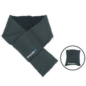 Neck Warmer Autumn And Winter New Solid Color Warm Windproof Neck Protection Down Scarf