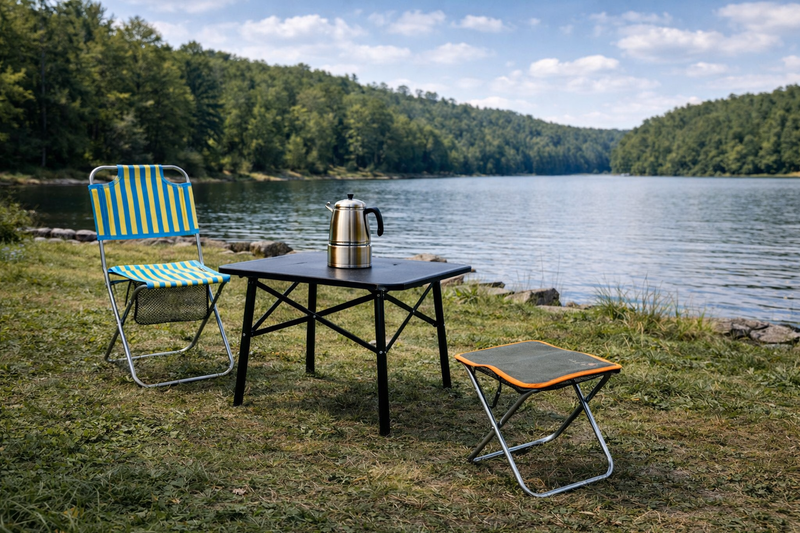 OEM Compact Folding Stool Portable Camping Stool Manufacturer