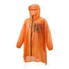 Custom Zip Front Outdoor Rain Poncho Waterproof Camping Raincoat