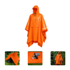 Custom Packable Printed Rain Poncho Lightweight Outdoor Raincoat