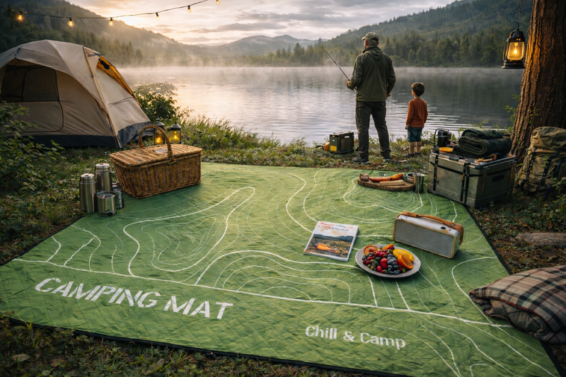 OEM Magnetic Camping Mat Waterproof Outdoor Picnic Mat Manufacturer