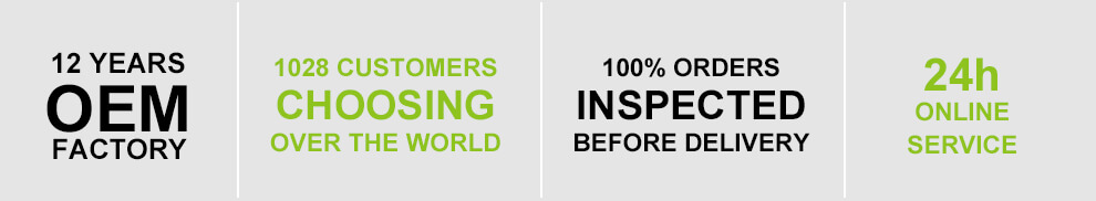 why choose haige,12 years oem factory,24h online service