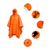 Custom Packable Printed Rain Poncho Lightweight Outdoor Raincoat