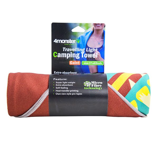 Microfiber outdoor camping towel OEM factory