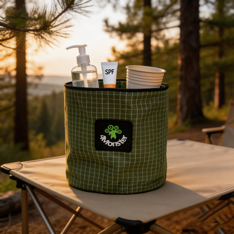 OEM Ultralight Travel Tray Organizer Drawstring Camping Storage Bag Manufacturer